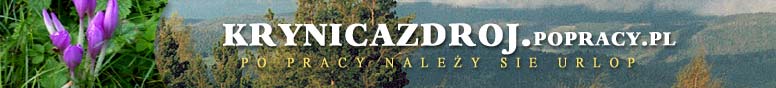 Krynica Zdr�j - noclegi, hotele, plan miasta i atrakcje